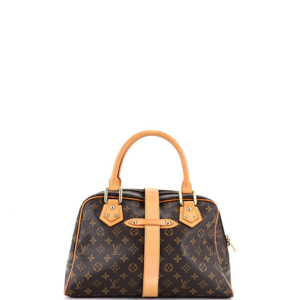 Louis Vuitton GM Manhattan Handbag Monogram Canvas - Picture 3 of 8
